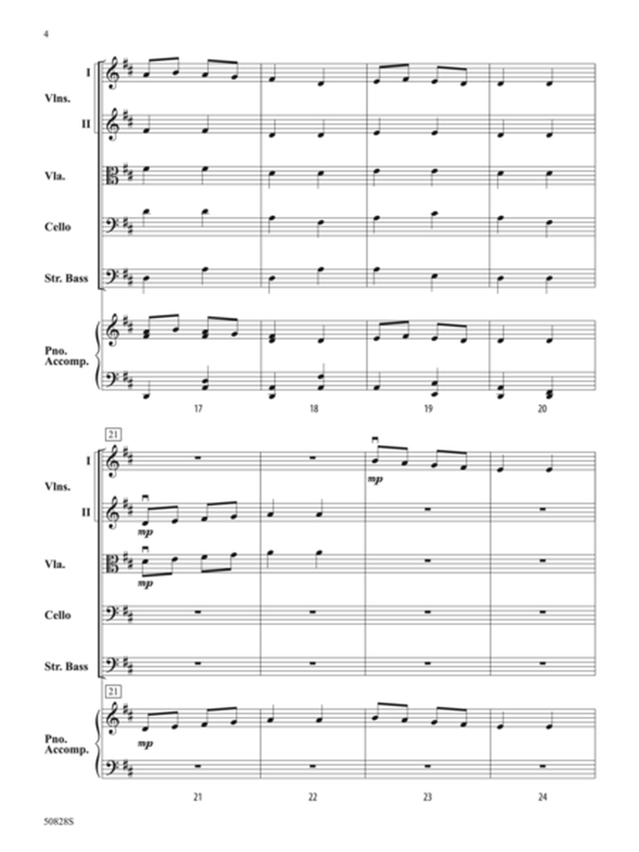 Songs of Mexico: Score