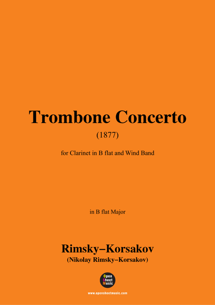 Rimsky-Korsakov-Trombone Concerto(1877),for Clarinet in B flat and Wind Band image number null