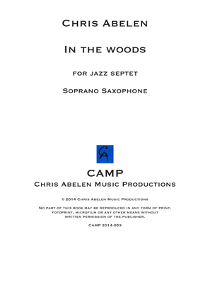 In the woods - soprano saxophone