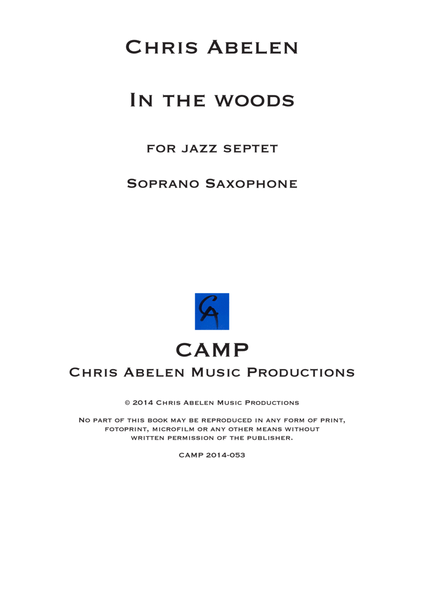 In the woods - soprano saxophone image number null