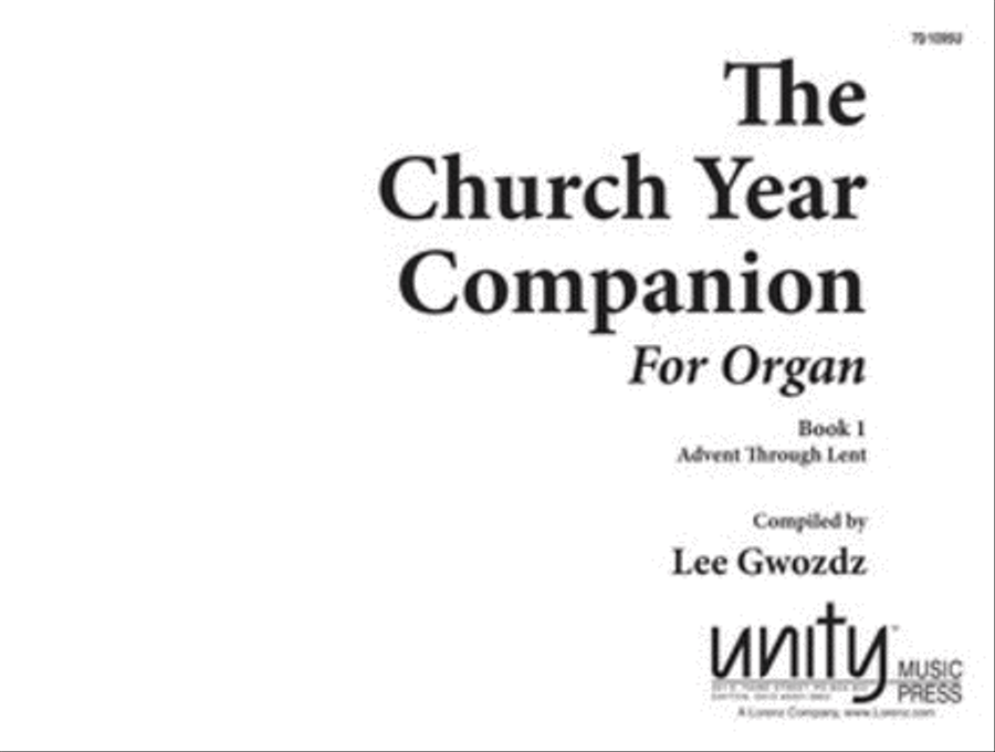 The Church Year Companion for Organ - Book I