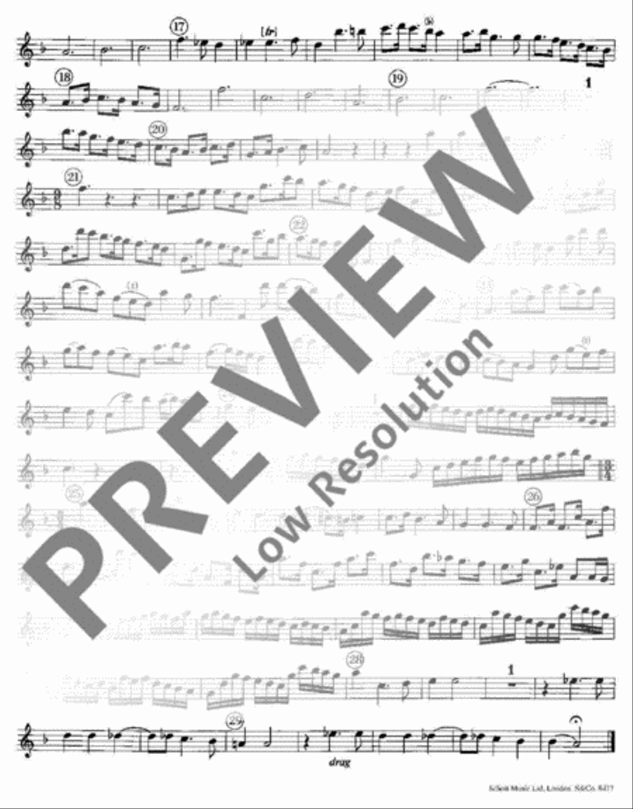 3 Parts upon a Ground Bassoon scores gallery preview page 21