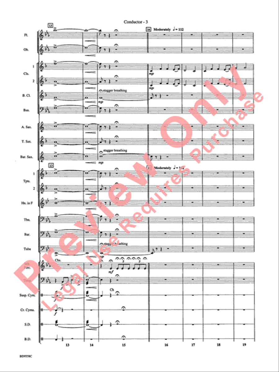 Challenge the Future Concert Band scores gallery preview page 5