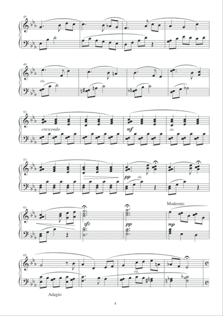 Flor de tardor. Iolanda Piano Solo scores gallery preview page 6