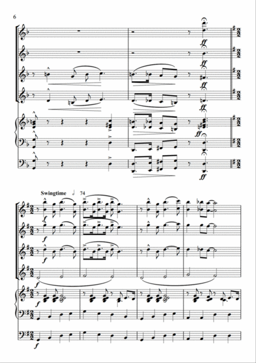 Sentimental Journey (With A Happy End) Set of Parts scores gallery preview page 8
