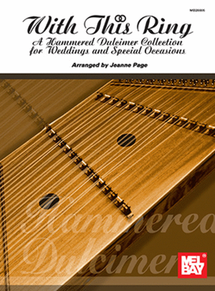 Book cover for With This Ring: A Hammered Dulcimer Collection