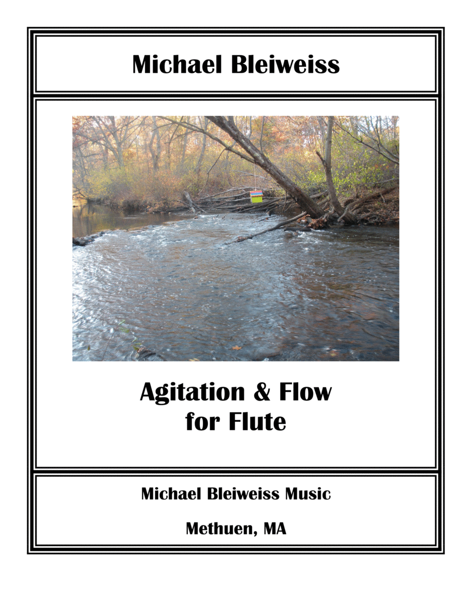 Agitation & Flow for Solo Flute Chamber Music scores gallery preview page 1
