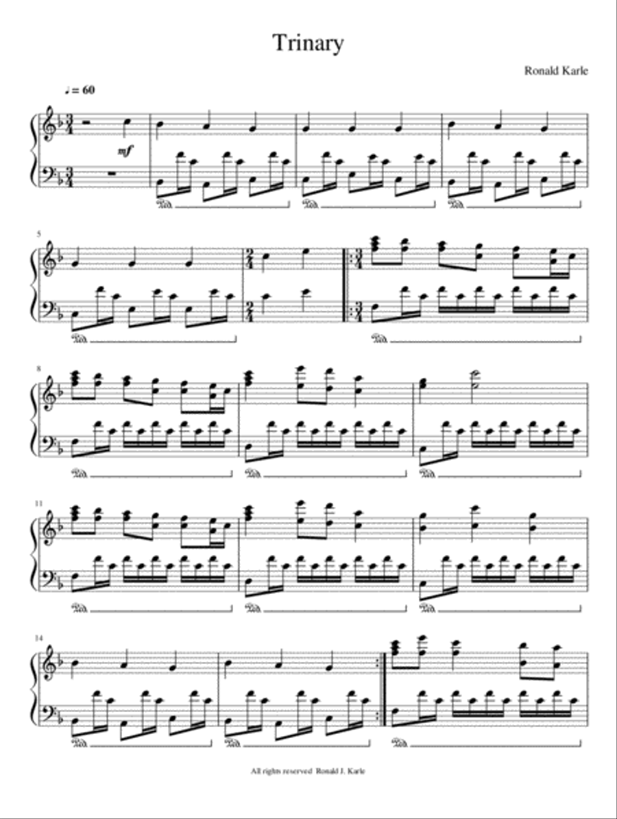 Trinary Piano Method scores gallery preview page 2