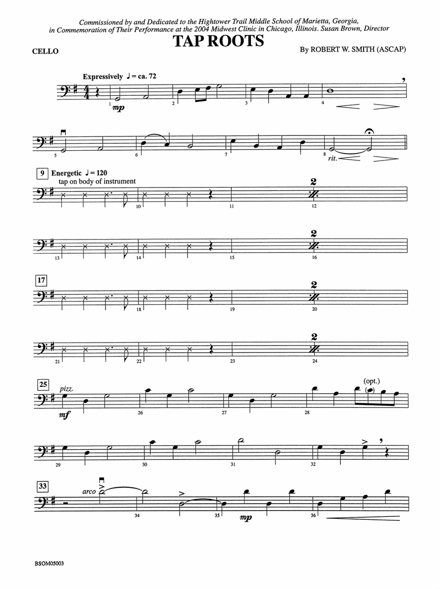 Tap Roots: Cello
