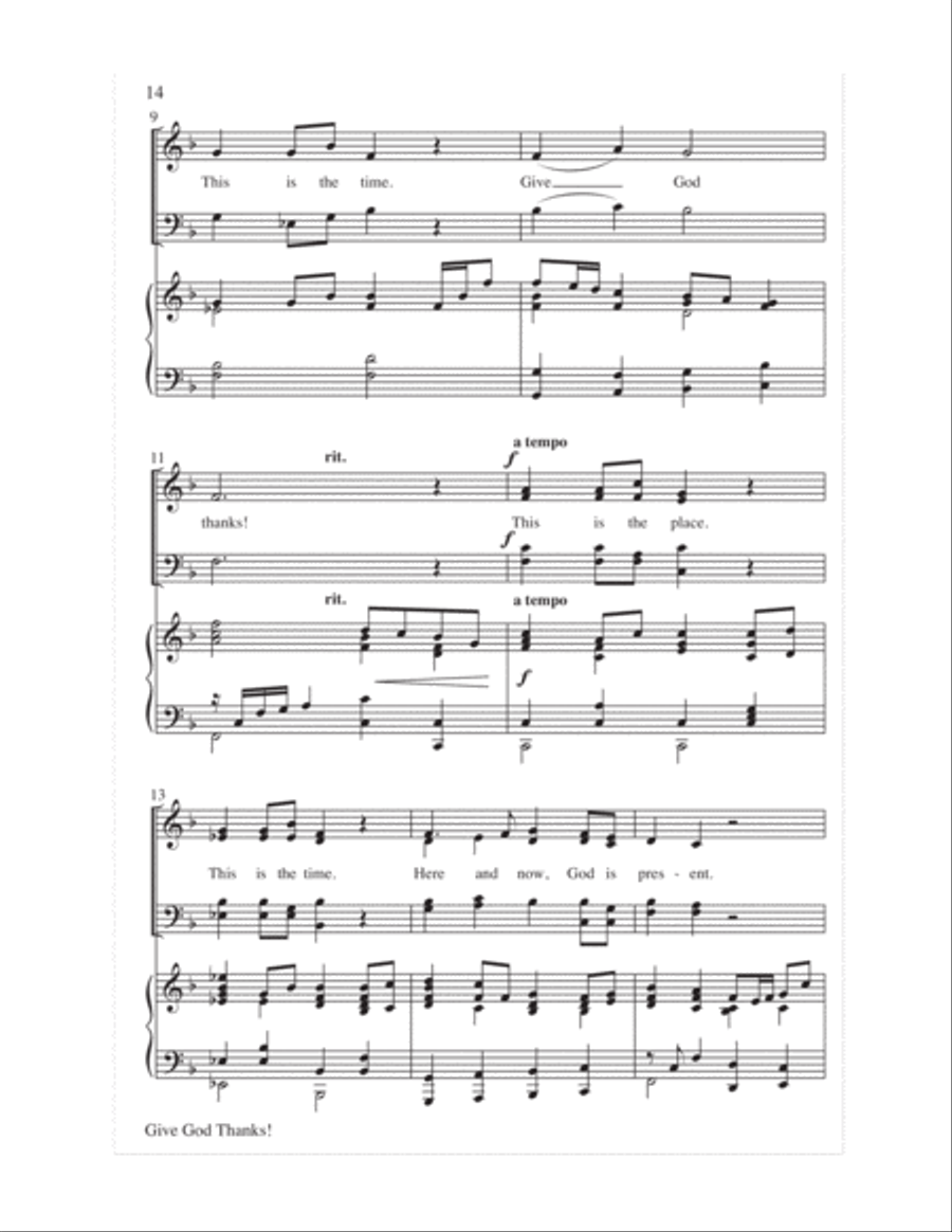 Worship Openers: Introits that Work!, Vol. 2 4-Part scores gallery preview page 16