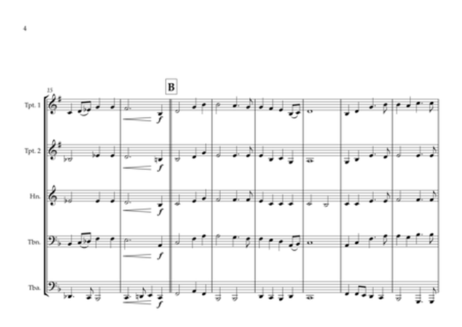 Gibraltar Anthem for Brass Quintet image number null