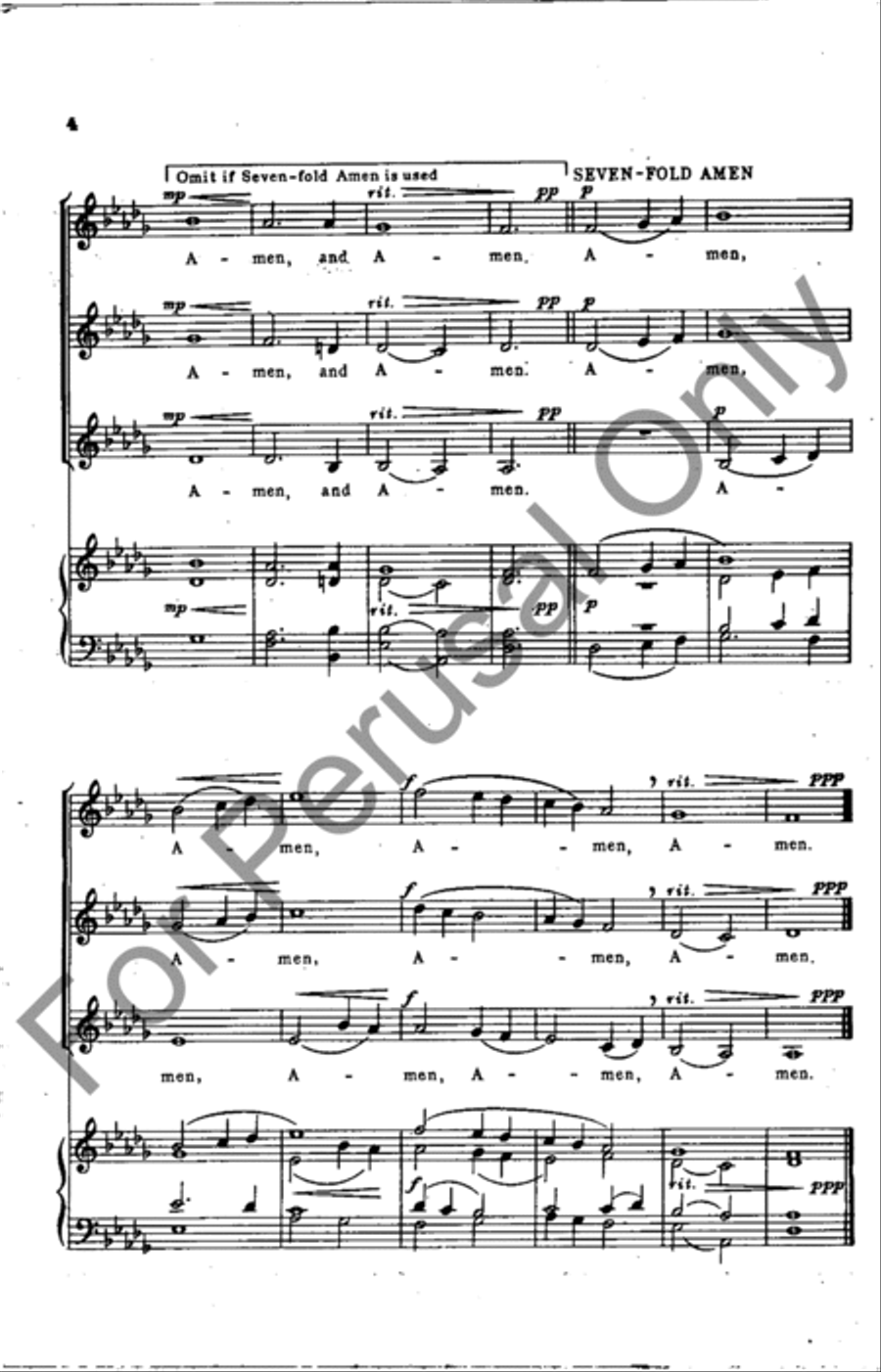 The Blessing Of Aaron The Blessing Of Aaron SSA scores gallery preview page 4