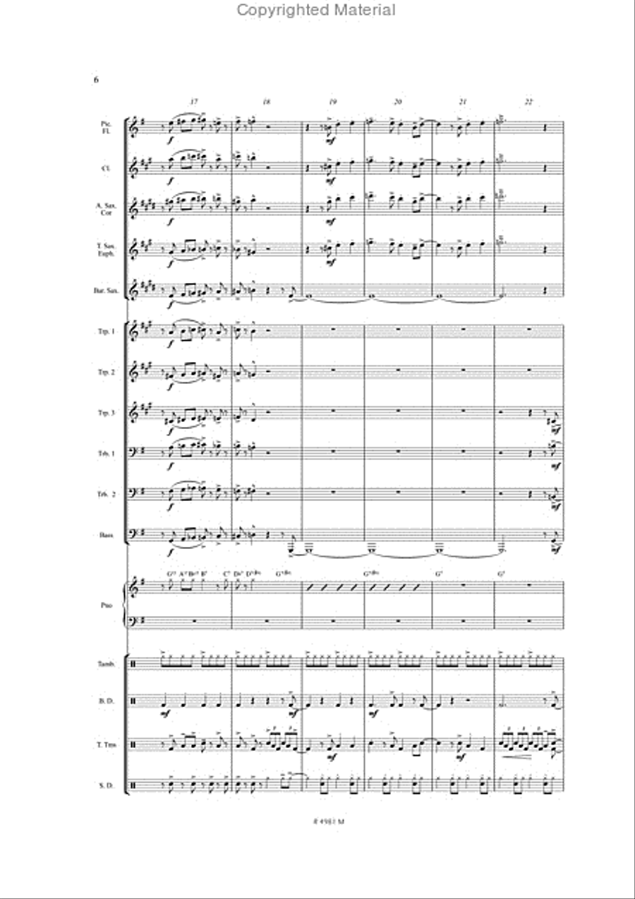 Birdland Birdland Marching Band scores gallery preview page 5