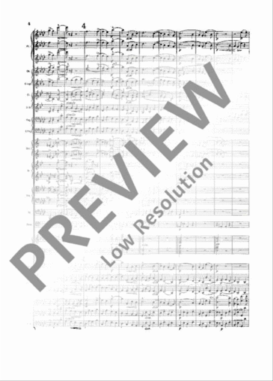 Symphony No. 1 Ab major Orchestra scores gallery preview page 13