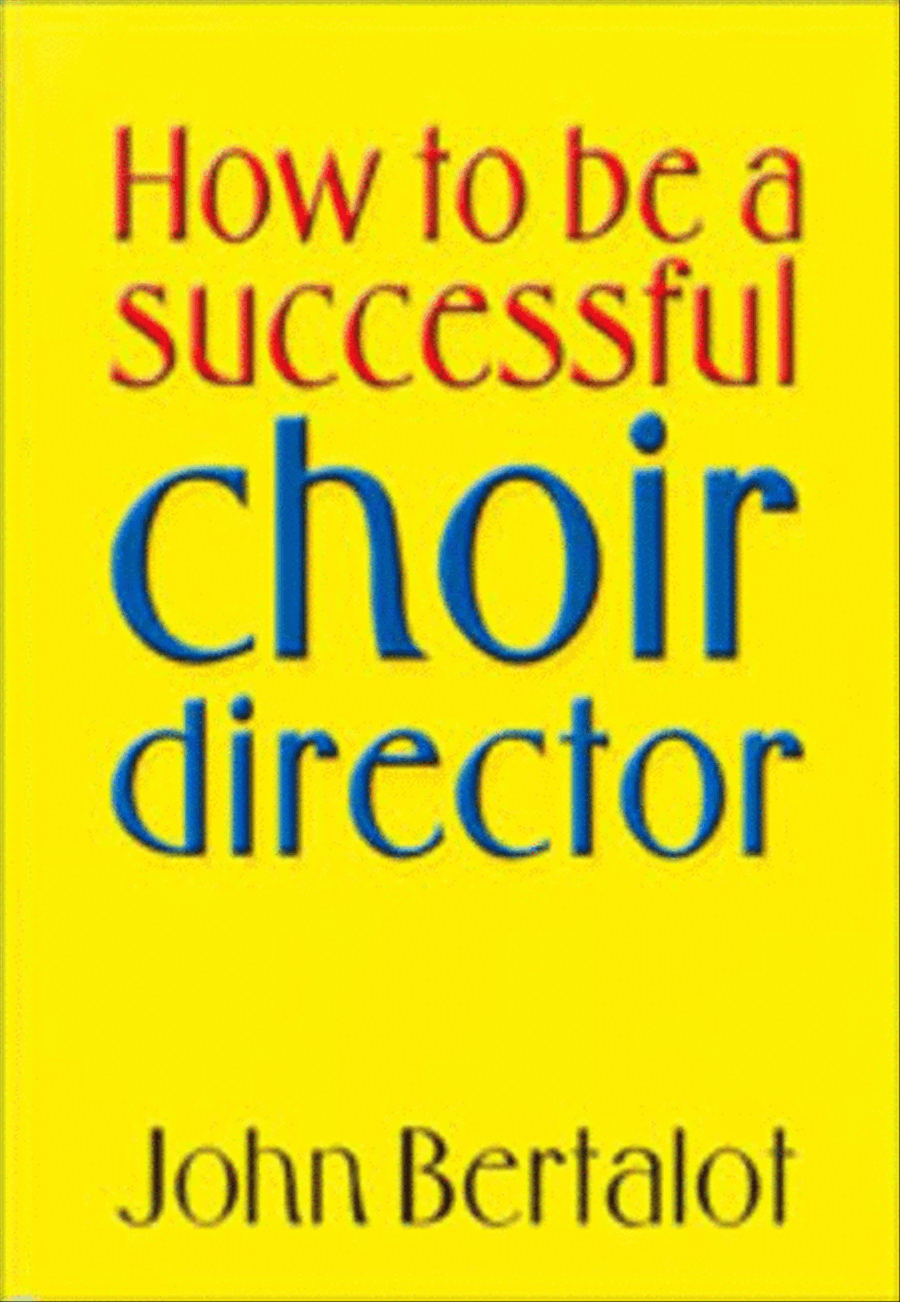 How to Be a Successful Choir Director Choir scores gallery preview page 1