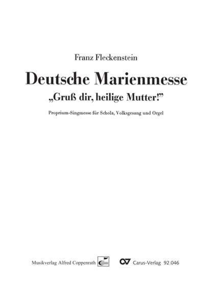 Deutsche Marienmesse