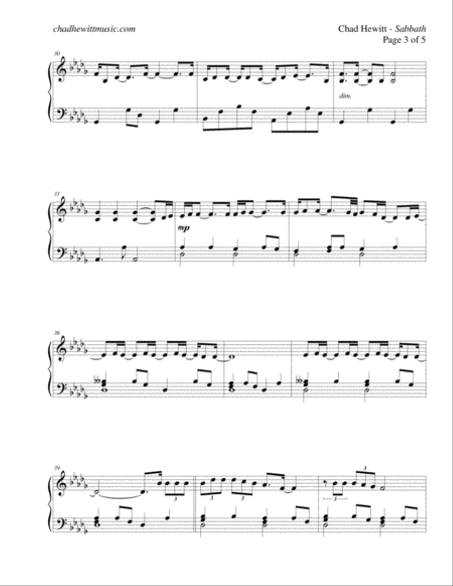 Sabbath Piano Method scores gallery preview page 3