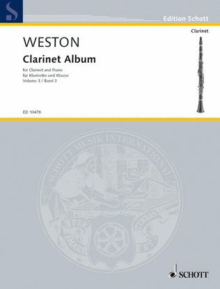 Book cover for 3rd Clarinet Album
