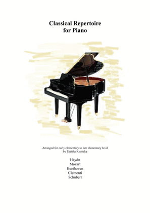 Classical Repertoire for Piano Elementary Level