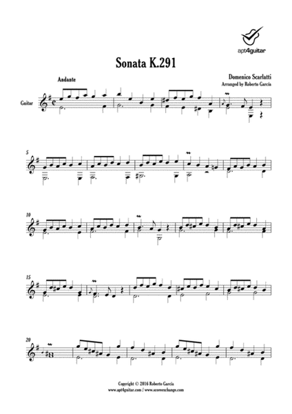 Sonata K.291 image number null