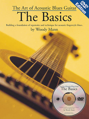 Book cover for The Art of Acoustic Blues Guitar – The Basics