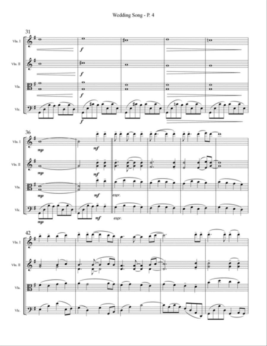 Wedding Song (There Is Love) image number null