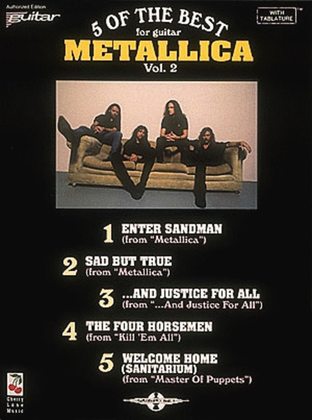 Book cover for Metallica - 5 of the Best/Vol. 2*