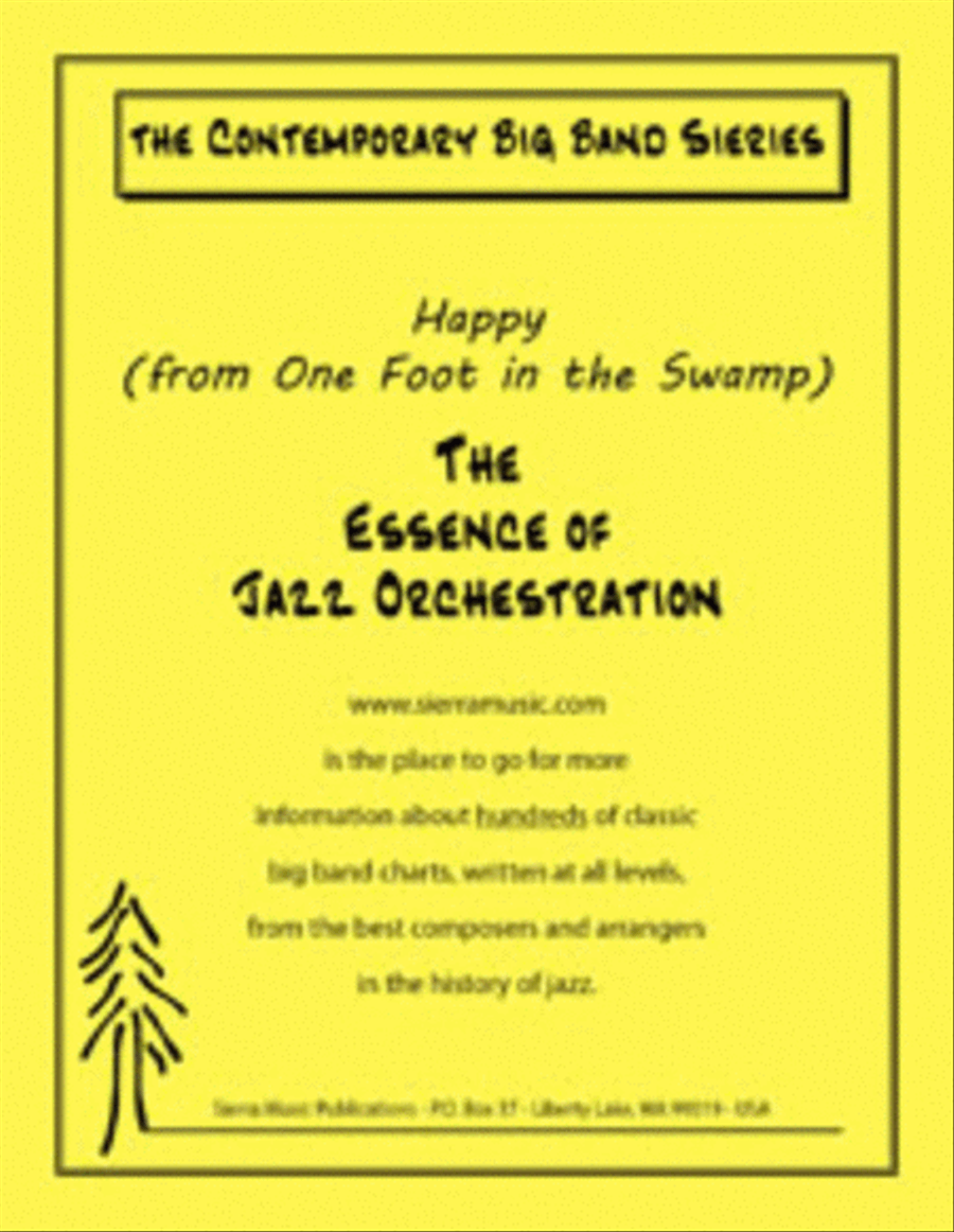 Happy (from One Foot in the Swamp) Jazz Ensemble scores gallery preview page 1