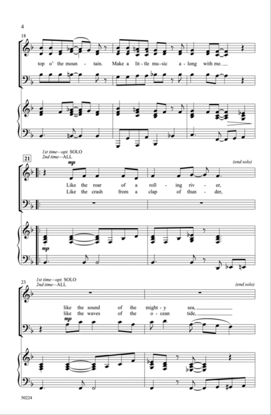 Make a Little Music Choir scores gallery preview page 3
