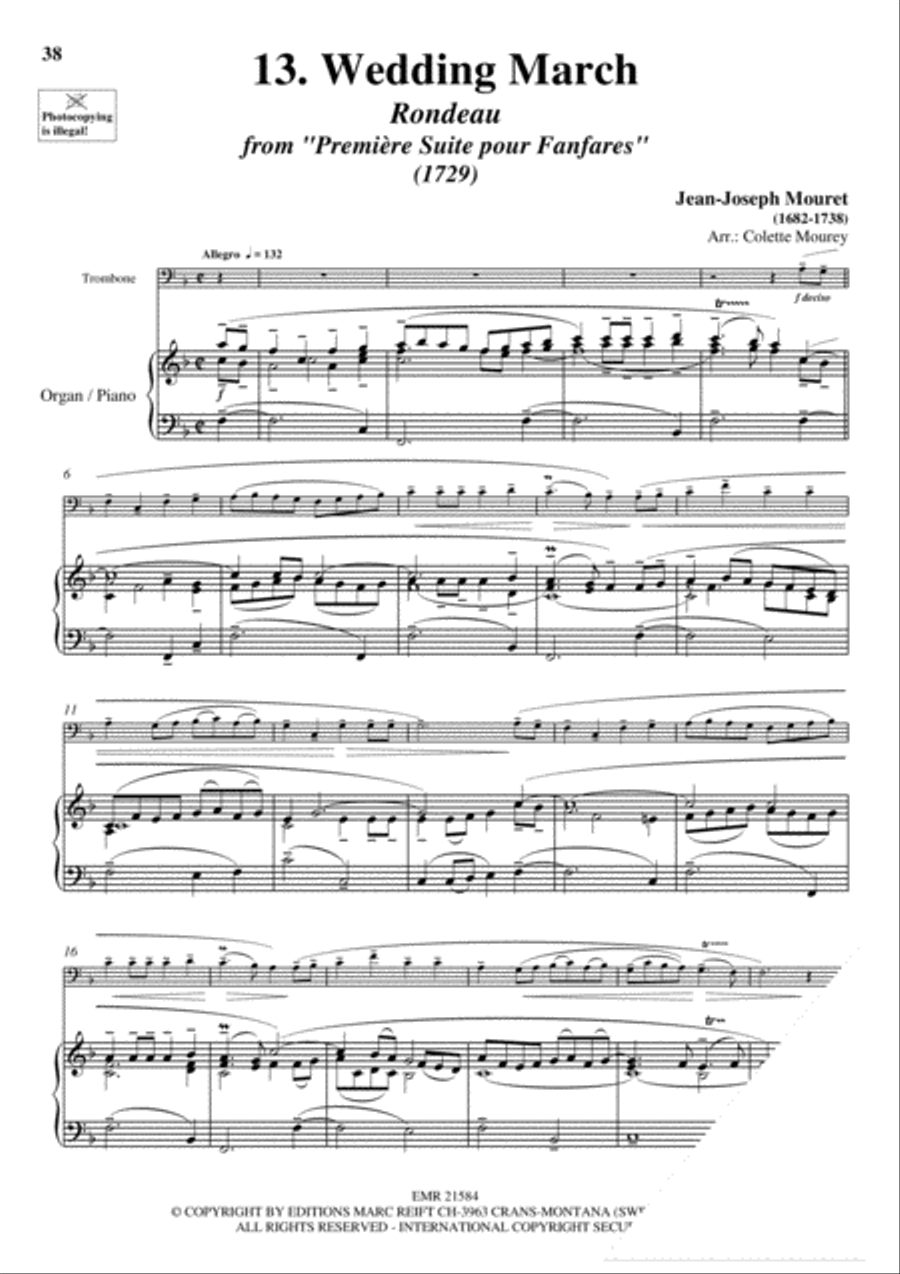 20 Greatest Wedding Solos Organ scores gallery preview page 15