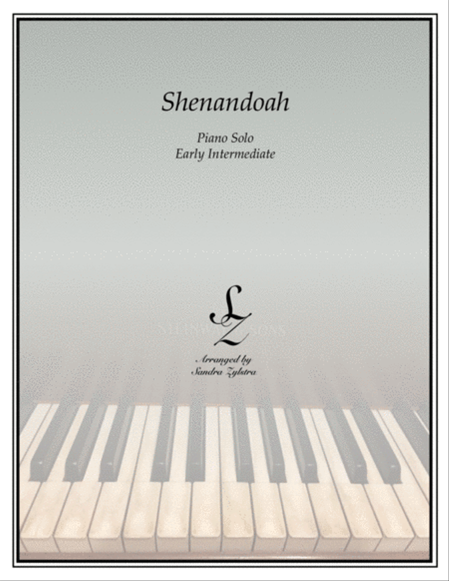 Shenandoah (early intermediate piano solo) Piano Solo scores gallery preview page 1
