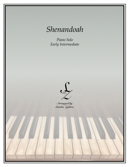 Shenandoah (early intermediate piano solo) image number null