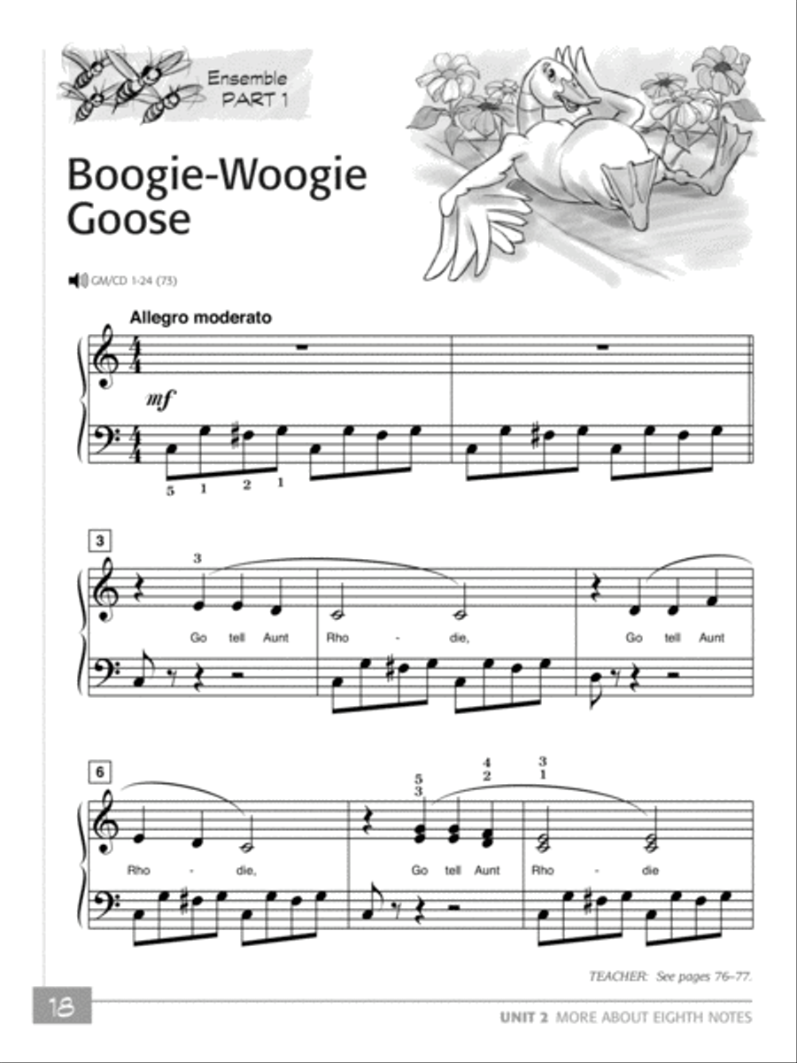 Alfred's Basic Group Piano Course, Book 4 Piano Method scores gallery preview page 3