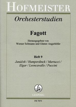 Book cover for Orchesterstudien fur Fagott