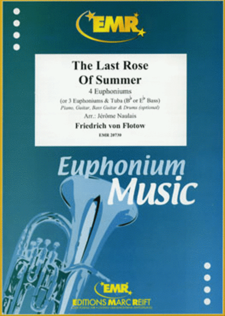 The Last Rose Of Summer The Last Rose Of Summer Euphonium Quartet scores gallery preview page 1
