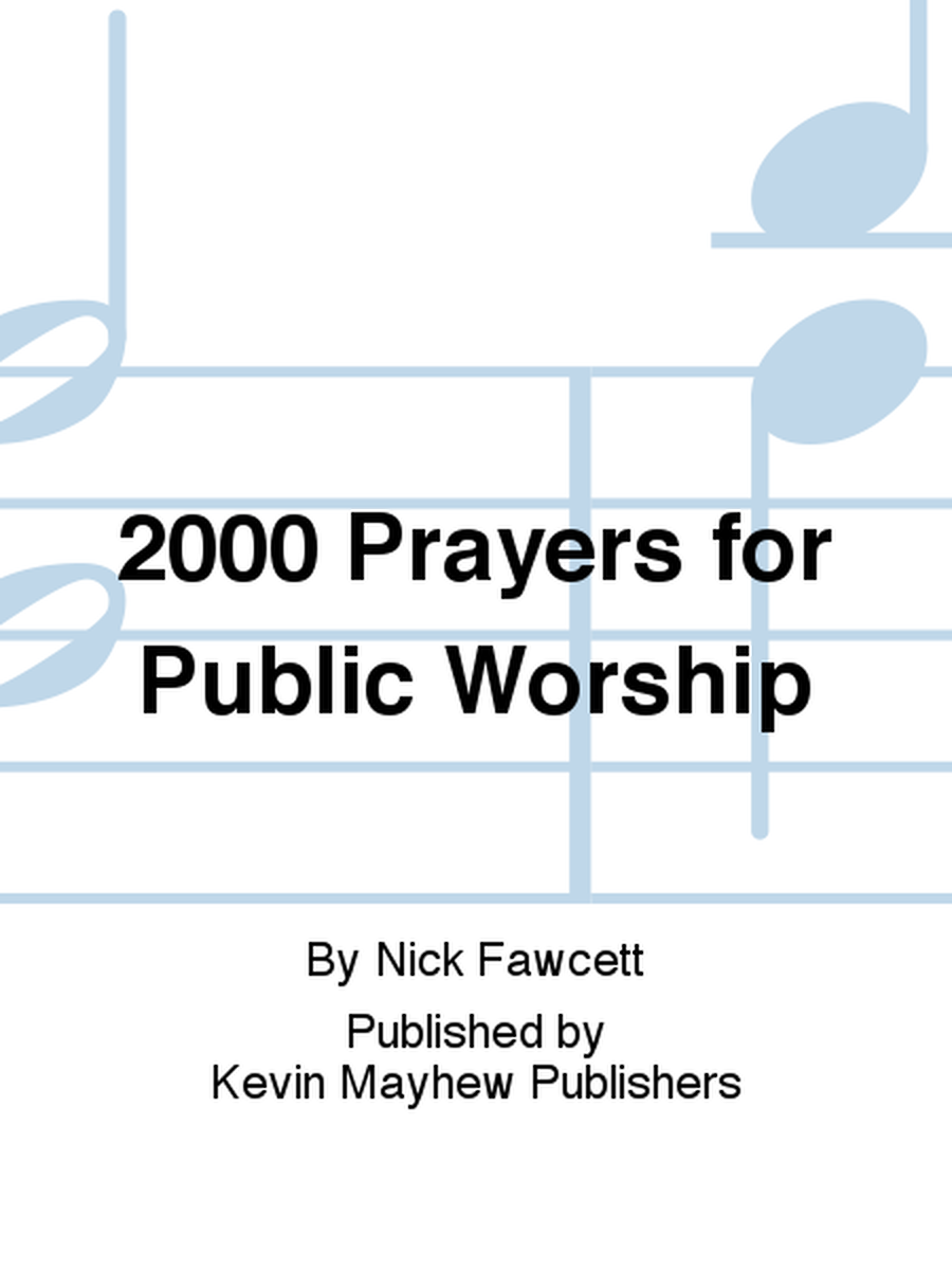 2000 Prayers for Public Worship