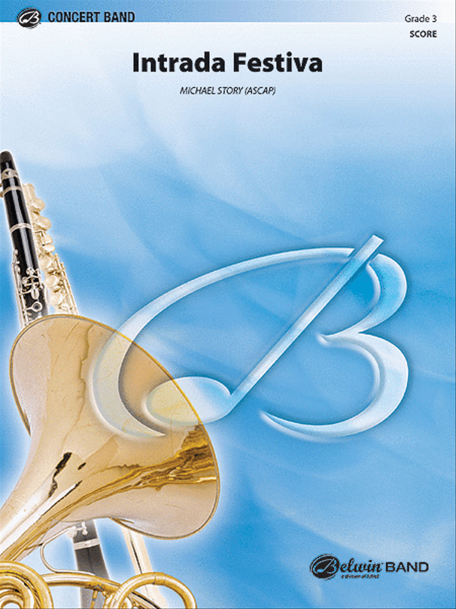 Intrada Festiva (score only) Concert Band scores gallery preview page 1