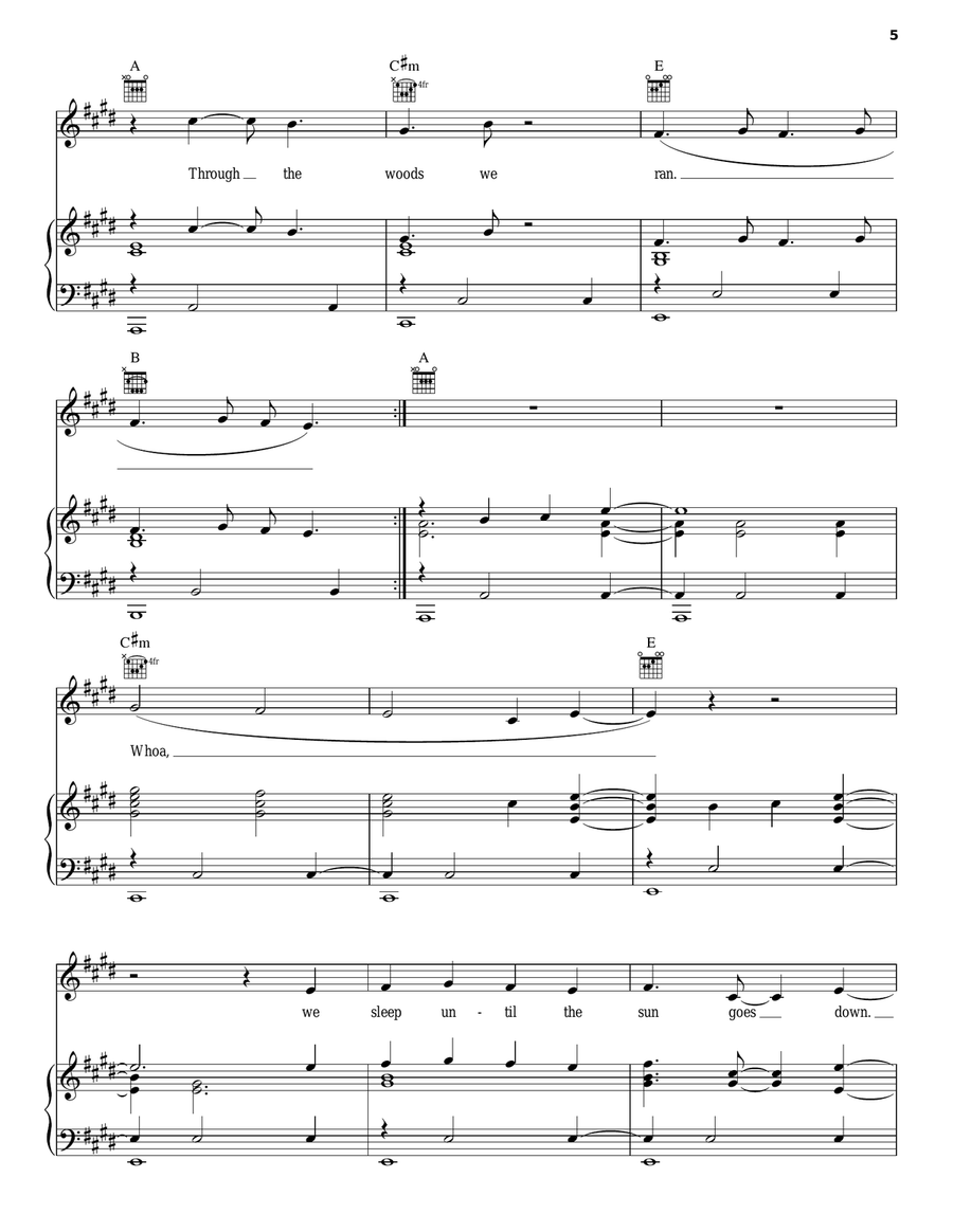 Mountain Sound Mountain Sound Acoustic Guitar scores gallery preview page 5