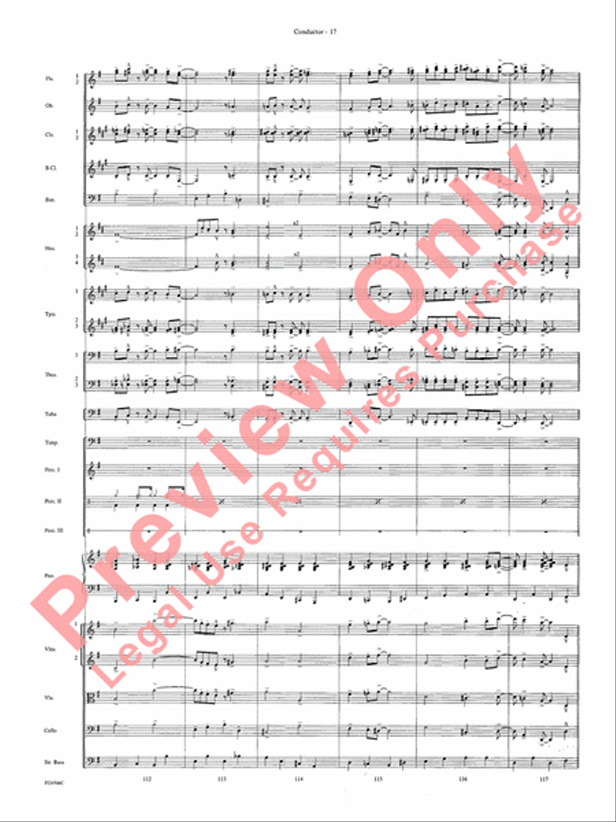 A Salute to the Big Bands Full Orchestra scores gallery preview page 20