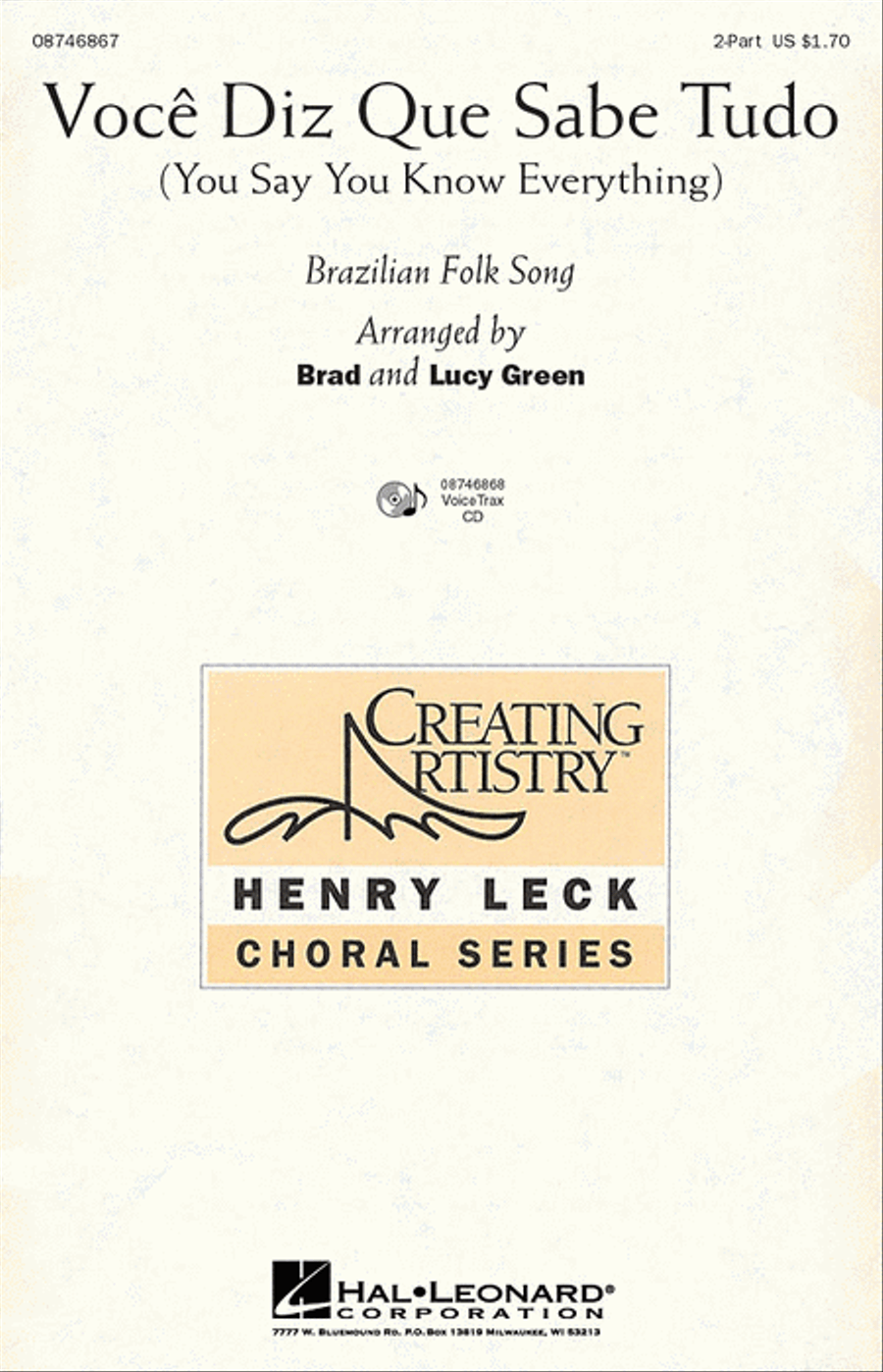 Voce Diz Que Sabe Tudo Choir scores gallery preview page 1