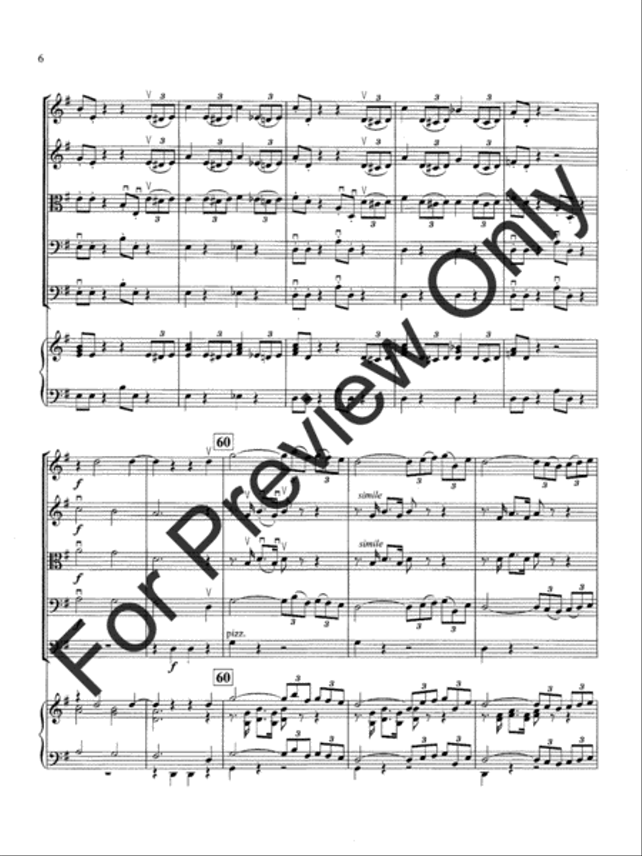 Coronation March (Score) String Orchestra scores gallery preview page 9