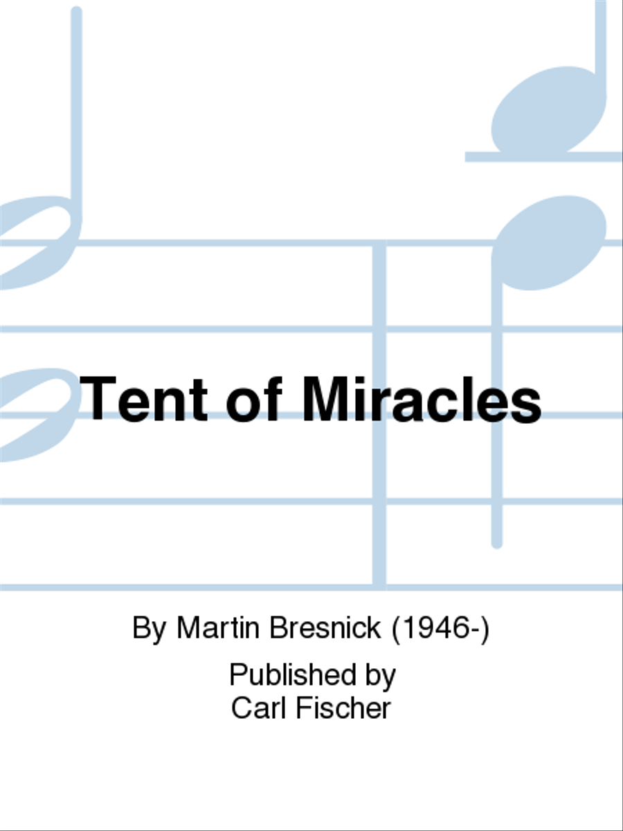 Tent of Miracles Bassoon Quartet scores gallery preview page 1