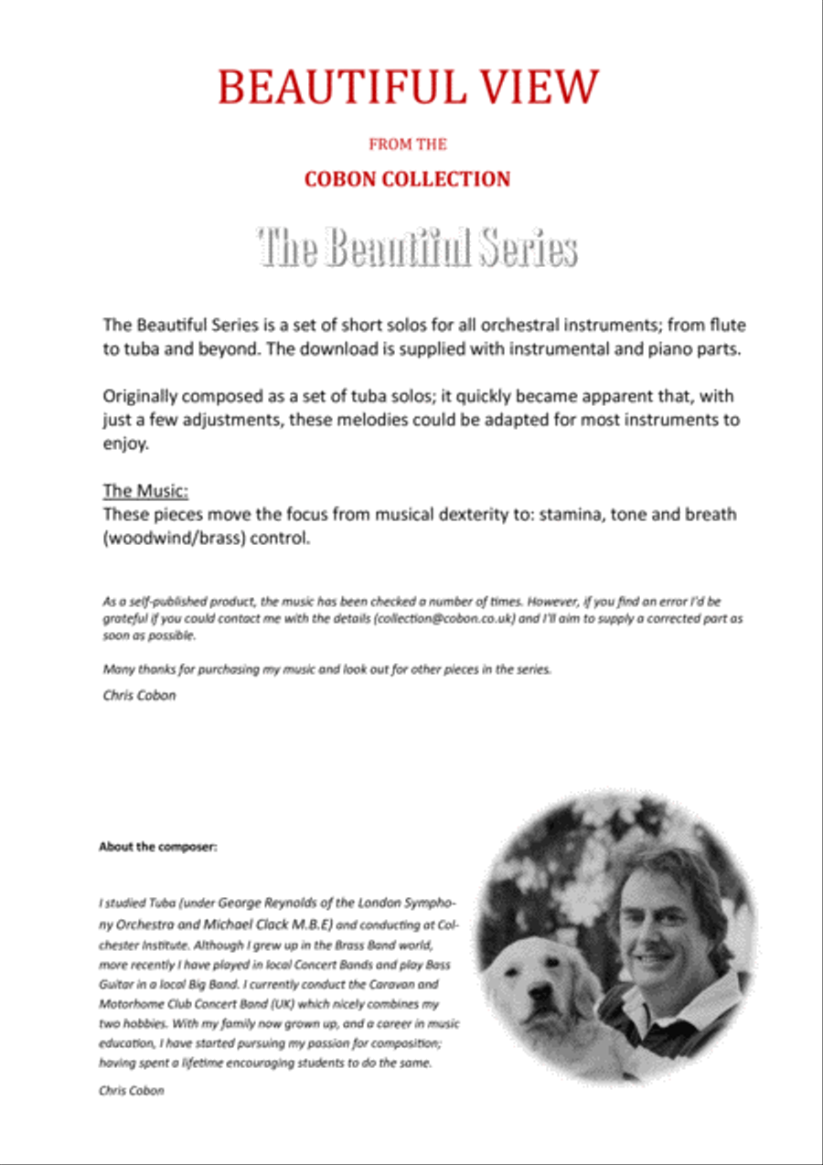 No.6 Beautiful View (Bassoon) Bassoon Solo scores gallery preview page 2