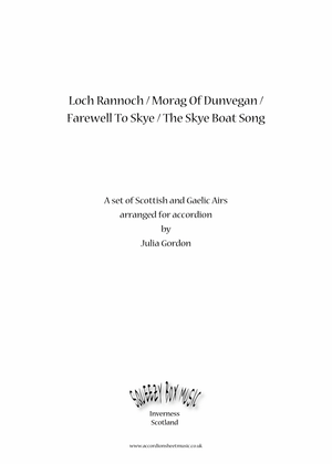 Loch Rannoch / Morag Of Dunvegan / Farewell To Skye / The Skye Boat Song