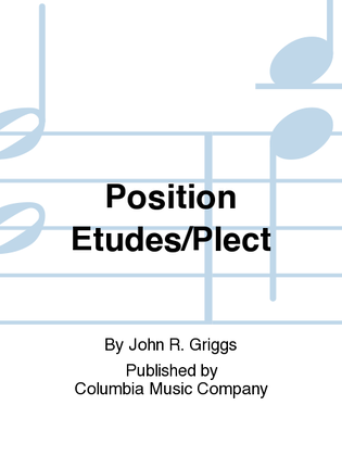 Position Etudes/Plect