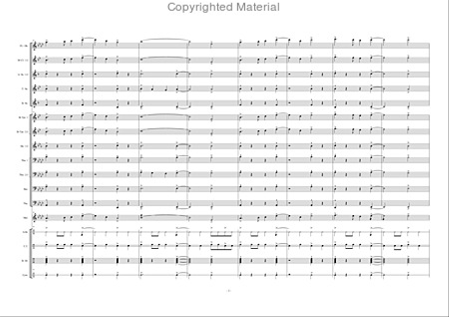 Western Trail Western Trail Concert Band scores gallery preview page 3
