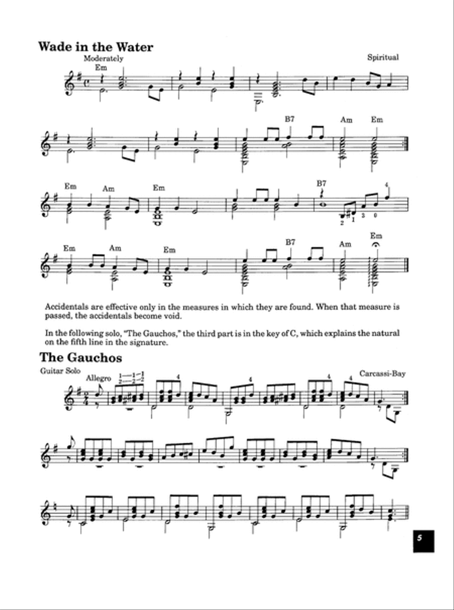 Modern Guitar Method Grade 2 Guitar scores gallery preview page 6