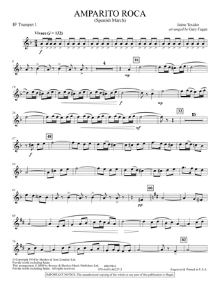 Amparito Roca - Bb Trumpet 1