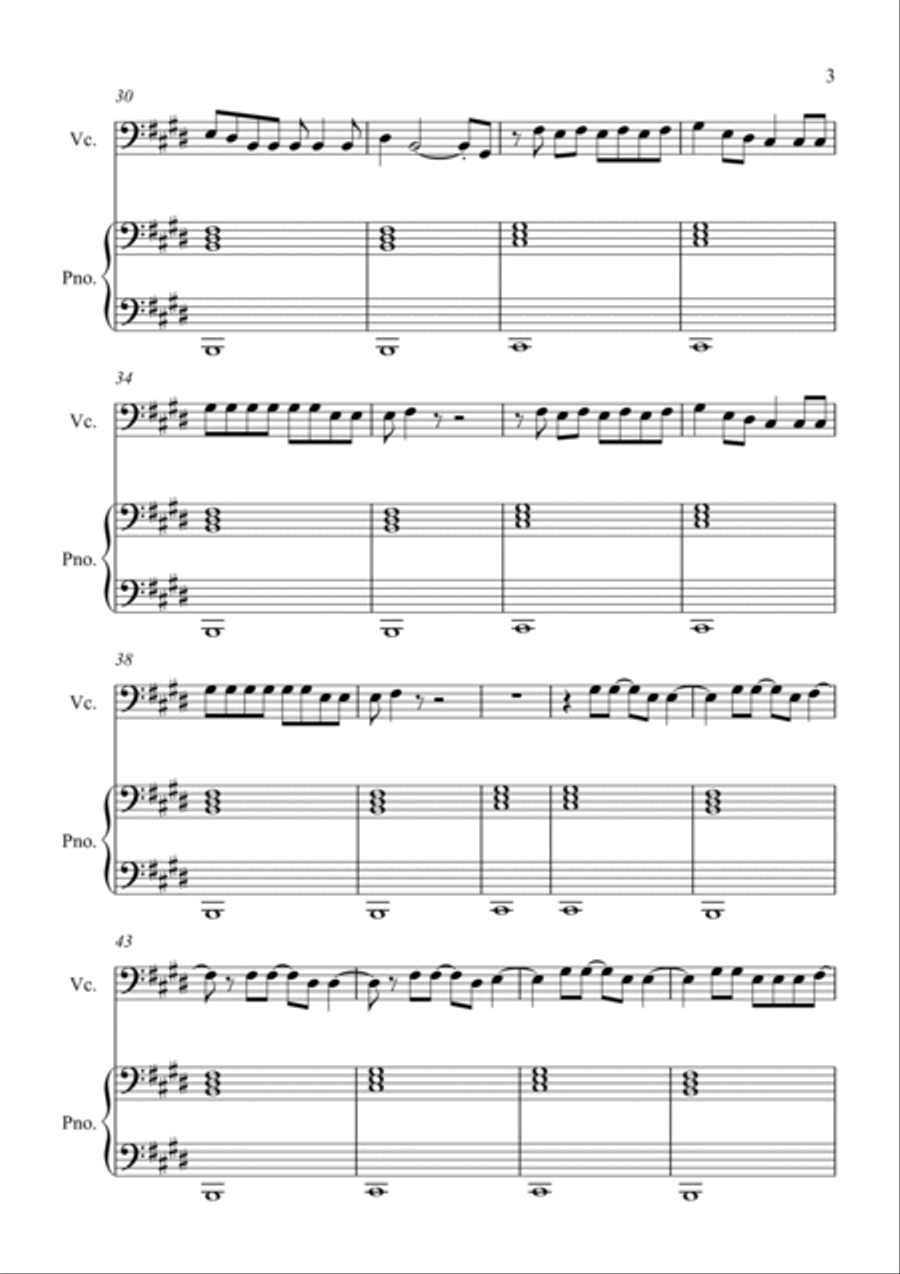 Bichota Bichota Piano scores gallery preview page 3