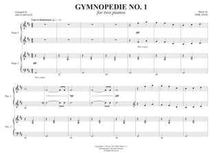 Book cover for Gymnopédie No. 1